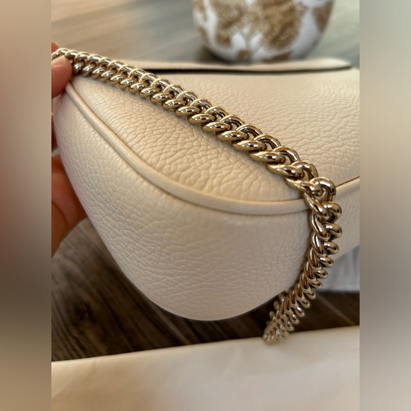 GUCCI Soho GG Ivory/Off White Crossbody Bag - Picture 7 of 16